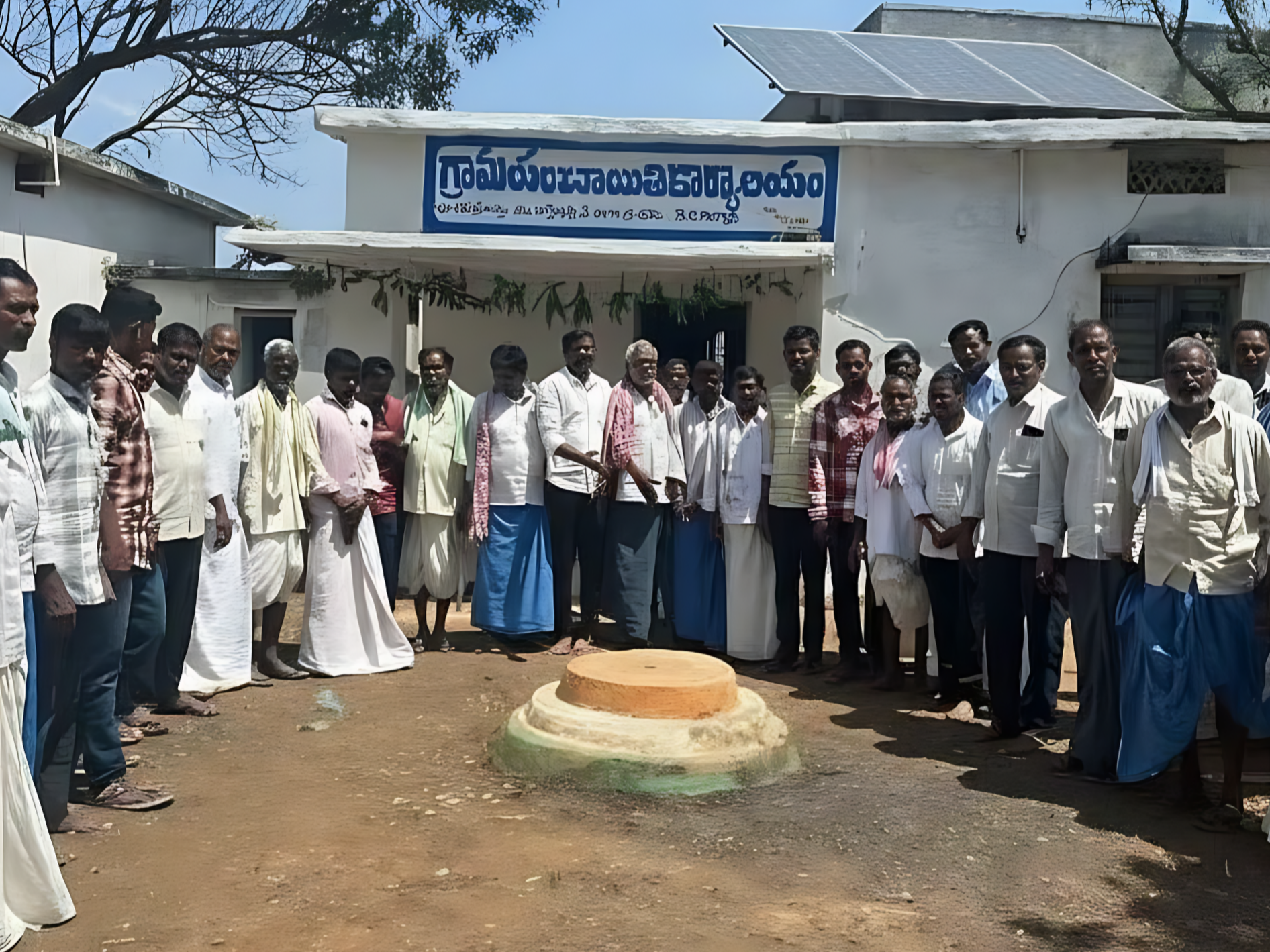 దుప్పటి గట్టులో పంచాయతీ కార్యాలయం ప్రారంభం