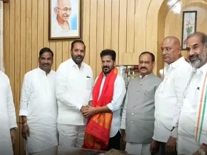 సీఎం రేవంత్ రెడ్డిని కలిసిన పెద్దపల్లి ఎమ్మెల్యే