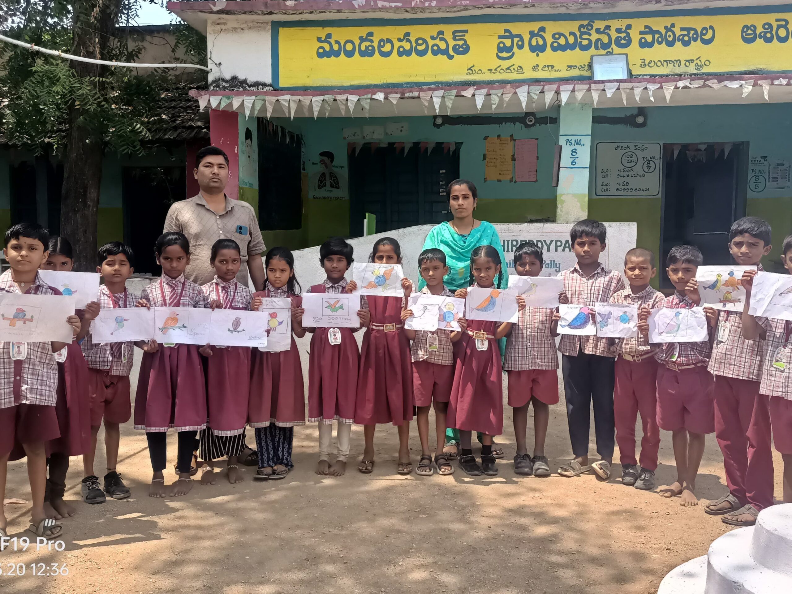 పిచ్చుకల దినోత్సవంపై చిత్రలేఖనం పోటీలు