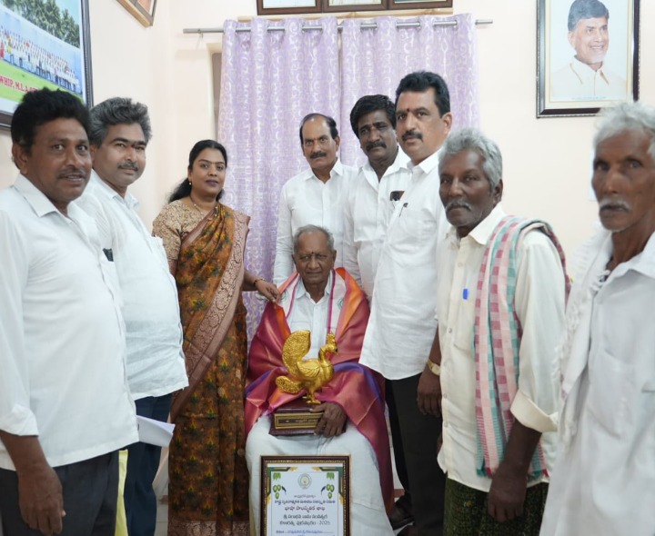 కళా రత్న పురస్కార గ్రహీతకు ఘన సత్కారం