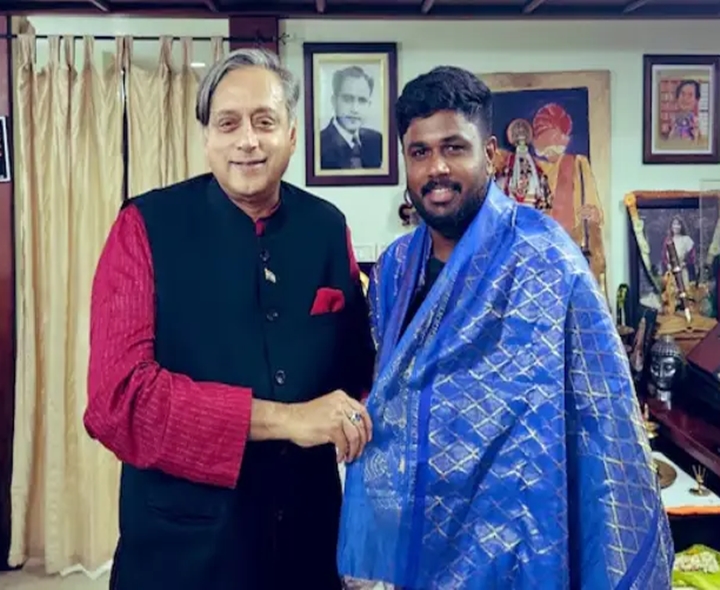 సంజూపై శశి థరూర్ ప్రశంసలు