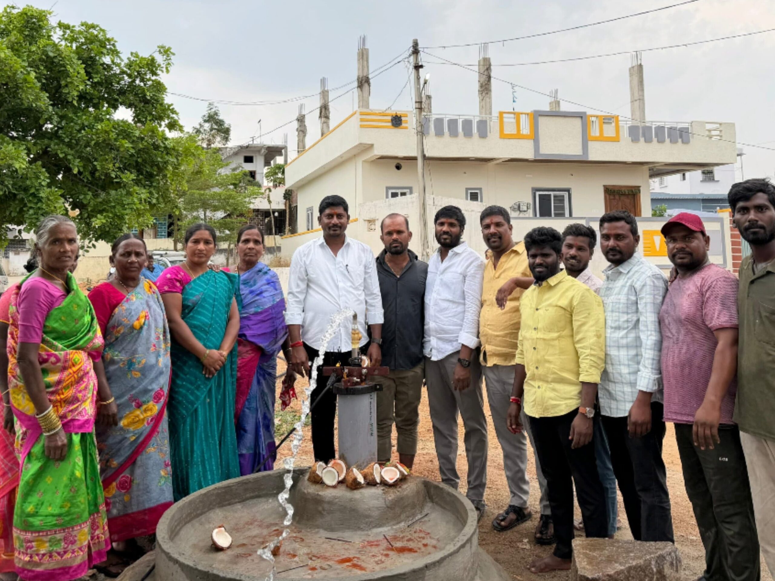 నీటి ఎద్దడికి శాశ్వత పరిష్కారం.. గ్రామస్తుల హర్షం