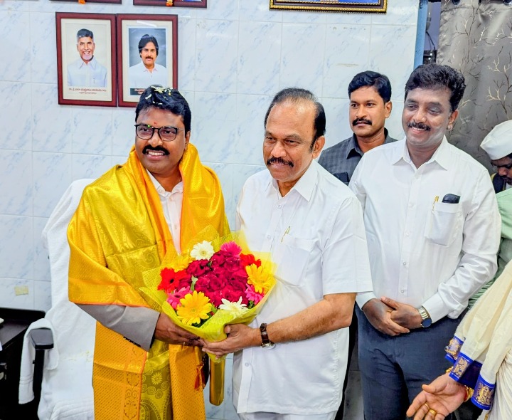 కలెక్టర్‌ను అభినందించిన ఎంపీ మాగుంట