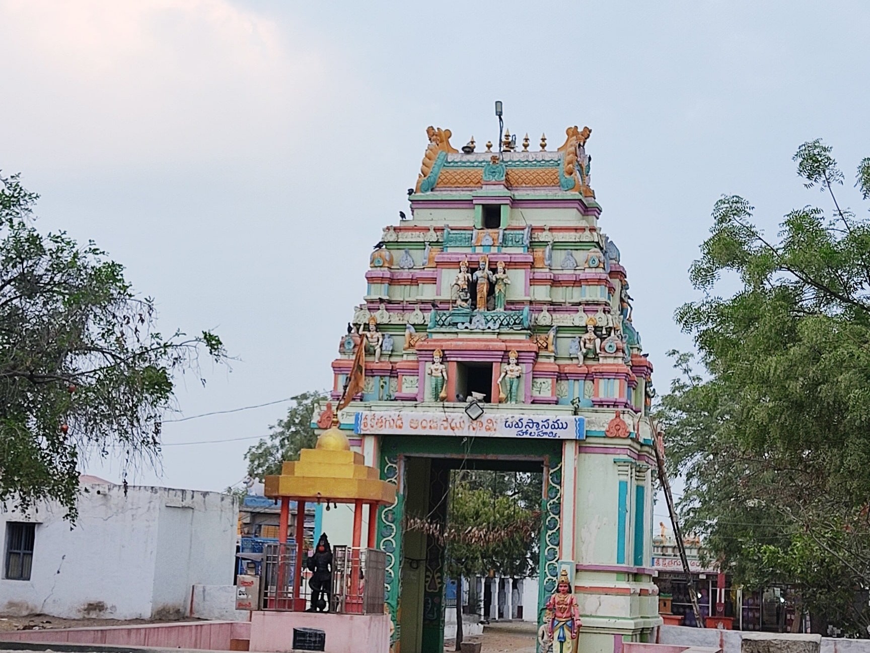 హలహర్విలో దేవాలయ భూముల వేలం.!