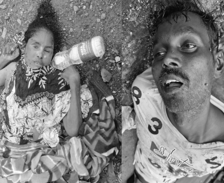 గుంటూరులో ఇద్దరు గుర్తుతెలియని వ్యక్తుల మృతి