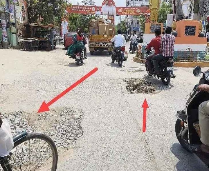 తెనాలిలో మృత్యుపాశాలుగా మారుతున్న రహదారులు