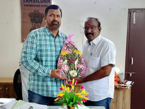 ప్రజా సమస్యల పరిష్కారంపై MROకు వినతి