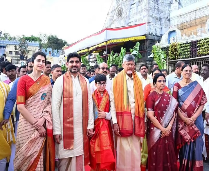 శ్రీవారిని దర్శించుకున్న సీఎం చంద్రబాబు