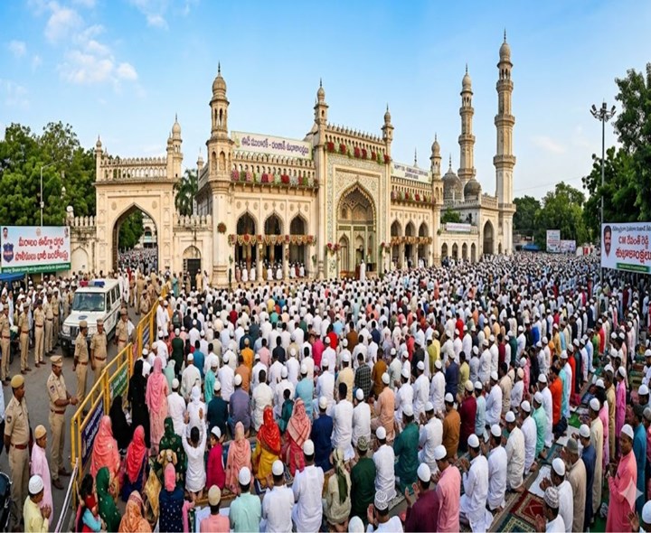 దేశవ్యాప్తంగా ఈద్ సంబరాలు