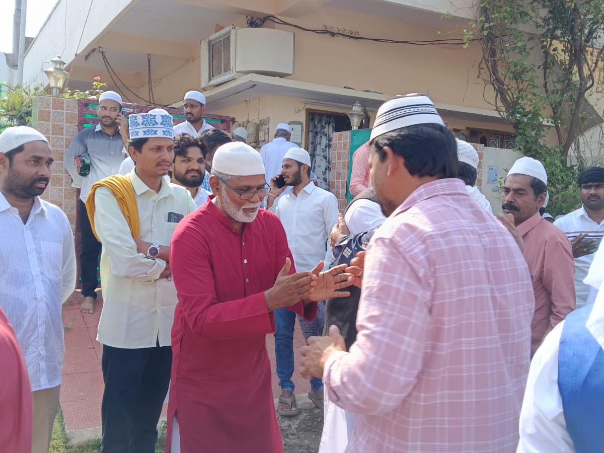 రంజాన్ శుభాకాంక్షలు తెలిపిన మాజీ ఎమ్మెల్యే