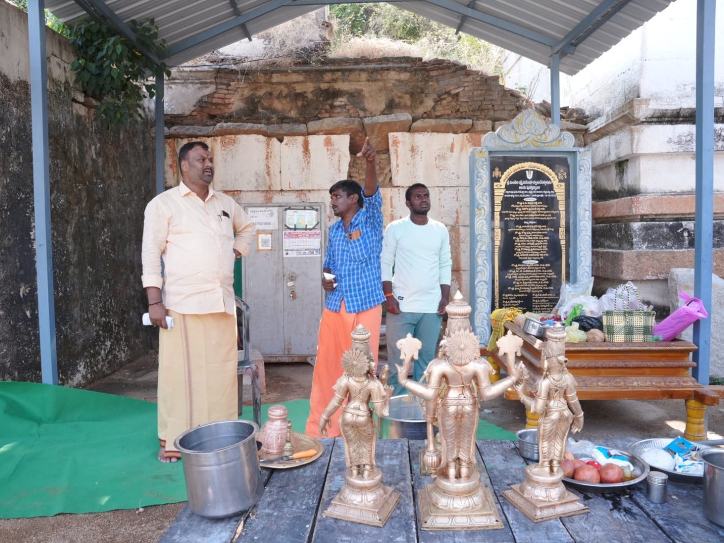 ‘ఆధ్యాత్మిక కేంద్రంగా ఆలయ అభివృద్ధి చేస్తాం’