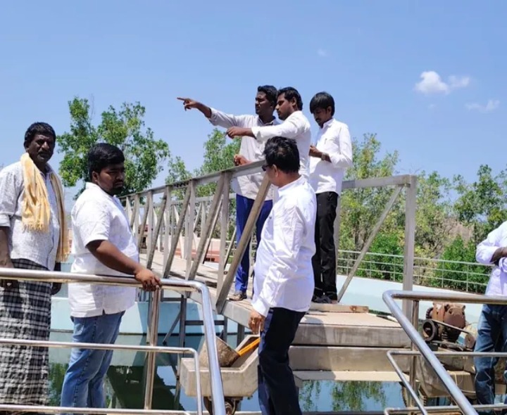 వాటర్ ప్లాంట్‌ను పరిశీలించిన మున్సిపల్ కమిషనర్