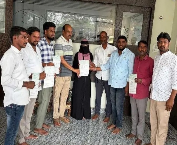 CMRF చెక్కులు పంపిణీ చేసిన ఎమ్మెల్సీ