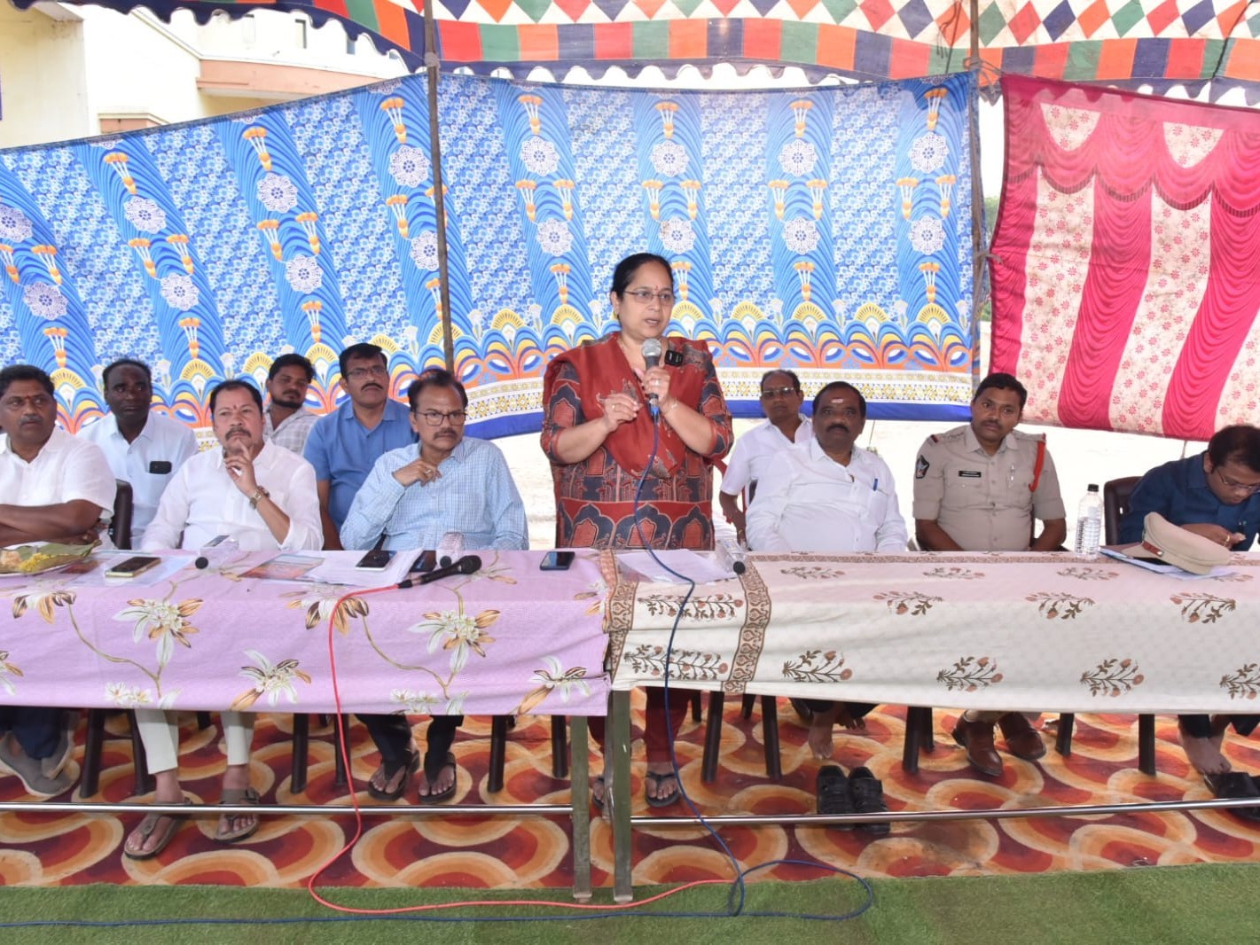 శ్రీరామనవమి ఏర్పాట్లపై ఎమ్మెల్యే సమీక్ష