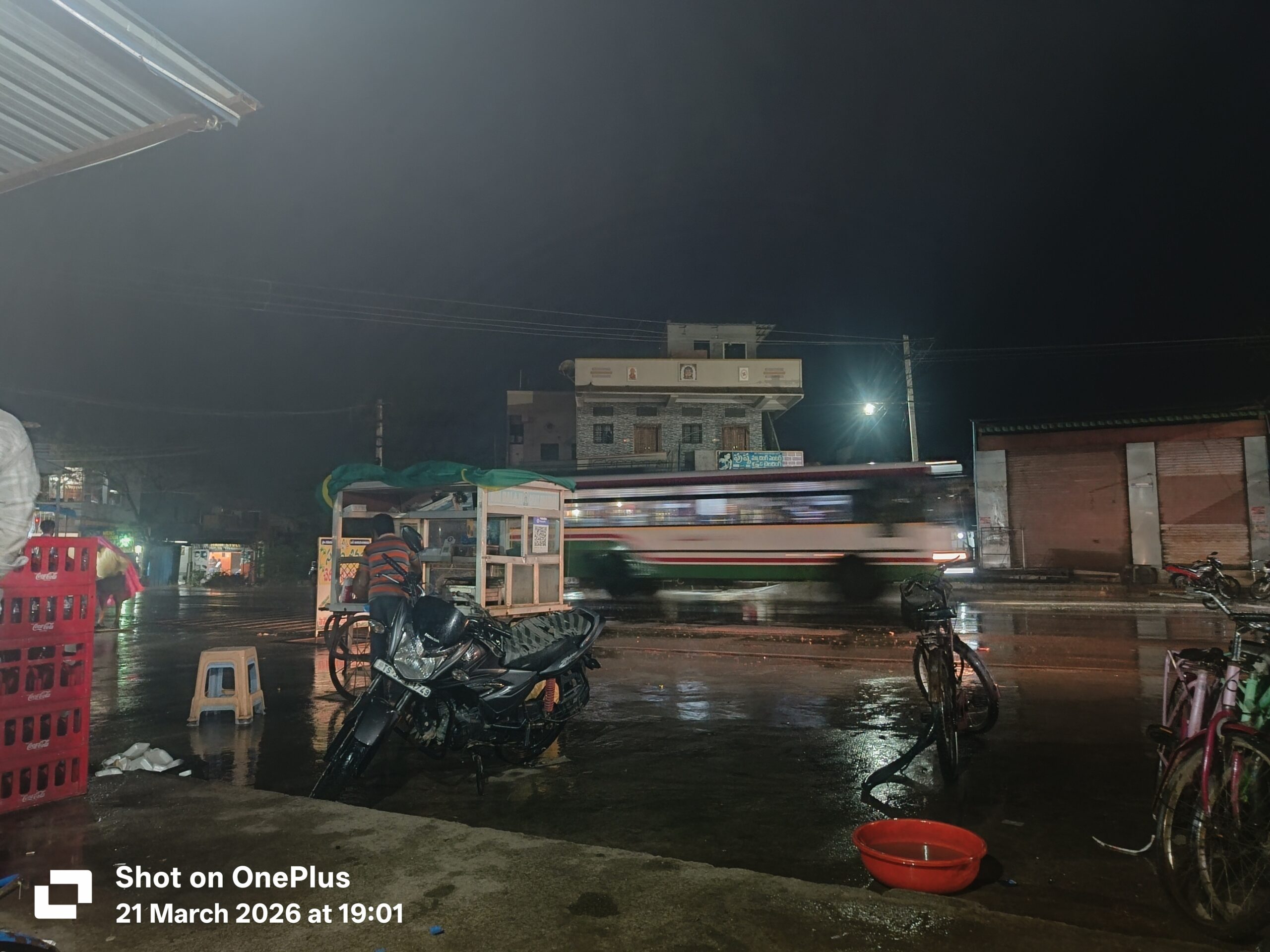 మోత్కూర్‌లో మోస్తారు చిరుజల్లులు