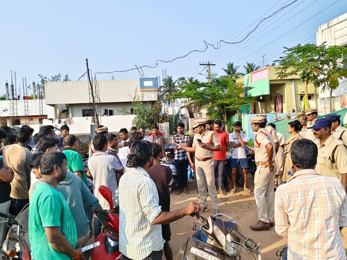 ద్రాక్షరామంలో ‘కార్డన్ సెర్చ్’