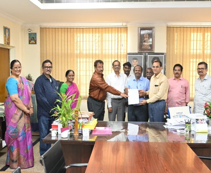 ఏఎన్‌యూలో డీఎస్ఆర్ కృష్ణకు పదోన్నతి