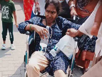 యాదగిరిగుట్టపై భక్తురాలి కాలుపై నుంచి వెళ్లిన ఆర్టీసీ బస్సు