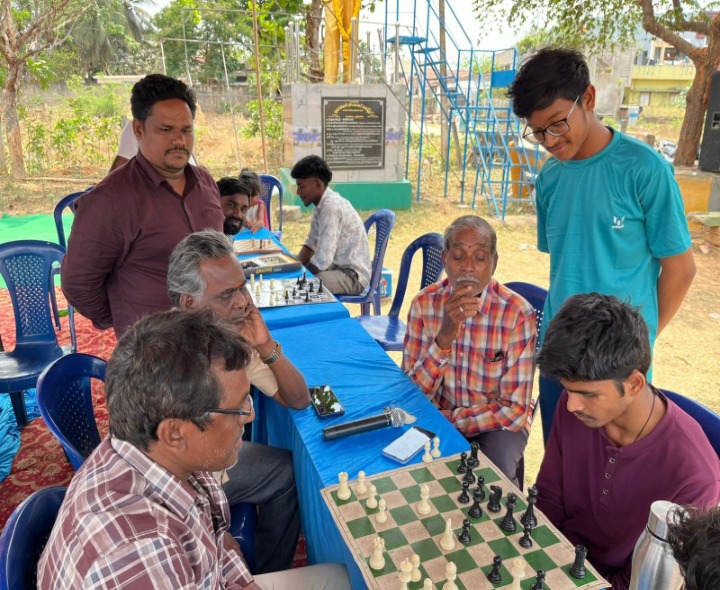 కొండకర్లలో ముగిసిన చదరంగం పోటీలు