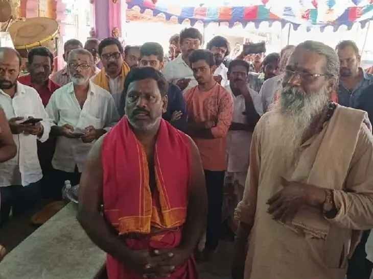 కుండలేశ్వర స్వామి పూజారిగా నాగ మల్లేశ్వర శర్మ