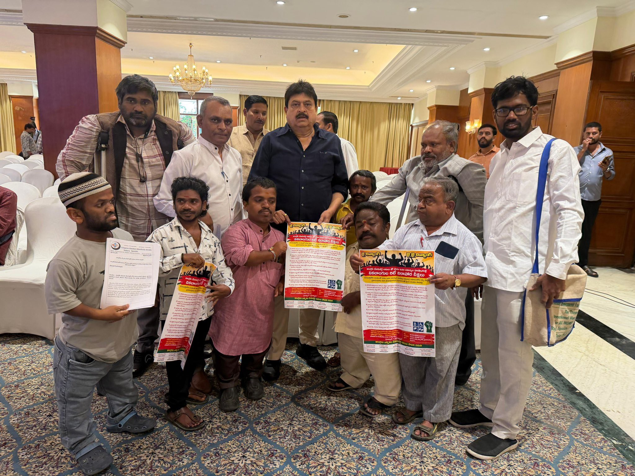 ‘దివ్యాంగుల హక్కుల కోసం నిరంతరం పోరాడుతాం’