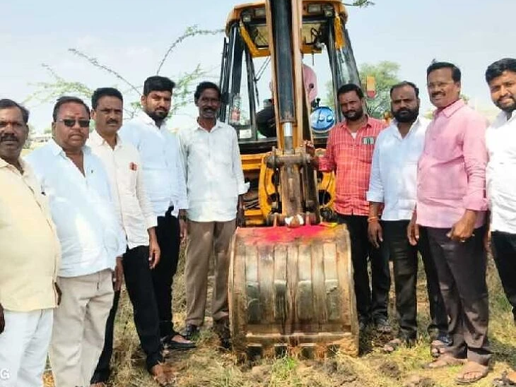 అండర్ గ్రౌండ్ డ్రైనేజీ పనులు ప్రారంభం