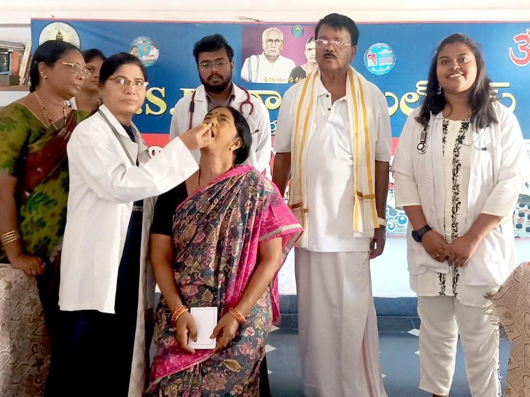 అర్తమూరులో ఉచిత హోమియోపతి వైద్య శిబిరం