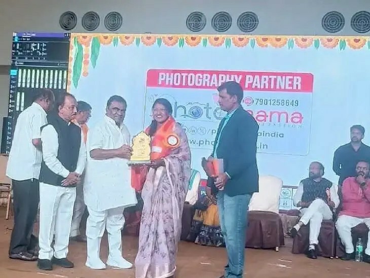 ధర్మారం వాసికి పద్మశాలి ఉగాది సేవా పురస్కారం