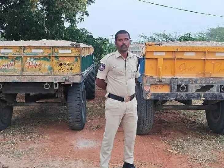 ఇసుక అక్రమ రవాణా.. ఇద్దరిపై కేసు నమోదు