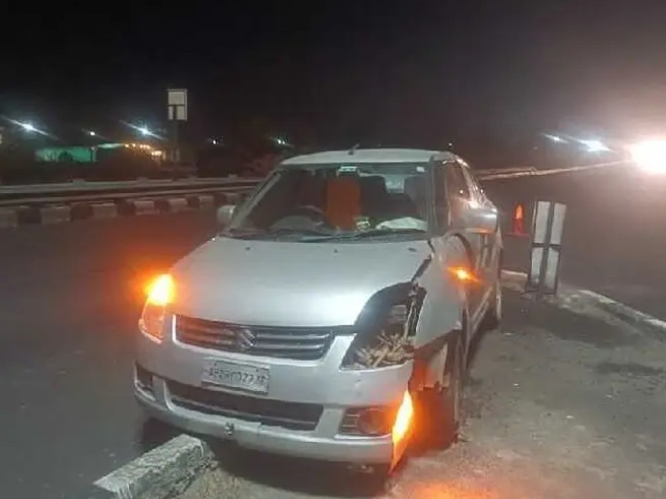 భిక్కనూర్ హైవేపై రోడ్డు ప్రమాదం