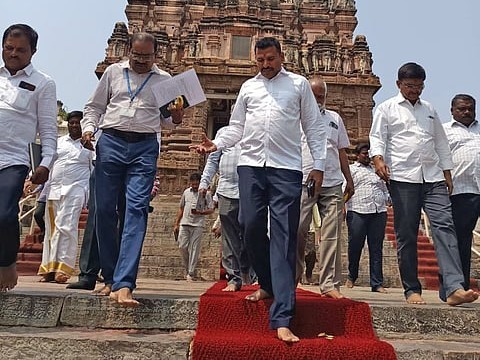 నేడు ఒంటిమిట్టకు టీటీడీ జెఈవో రాక..!