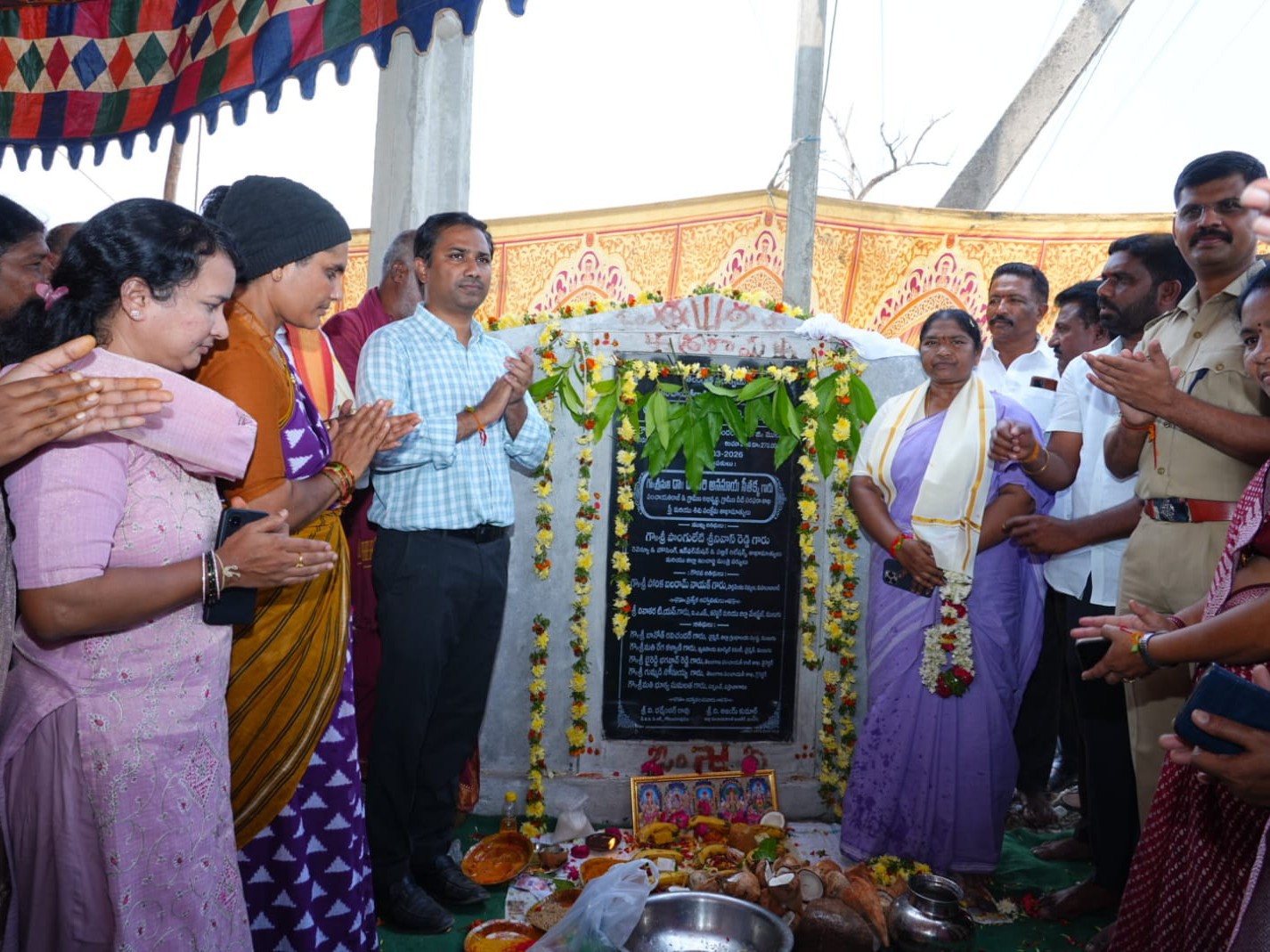 ‘గ్రామాలలో మౌలిక వసతులు కల్పించడమే లక్ష్యం’