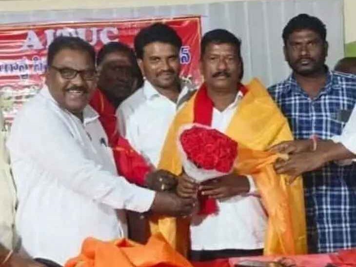 సివిల్ సప్లై హమాలి యూనియన్ జిల్లా కార్యవర్గం ఎన్నిక