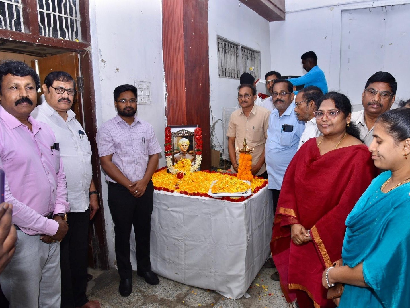 ఘనంగా దొమ్మేటి వెంకటరెడ్డి జయంతి వేడుకలు