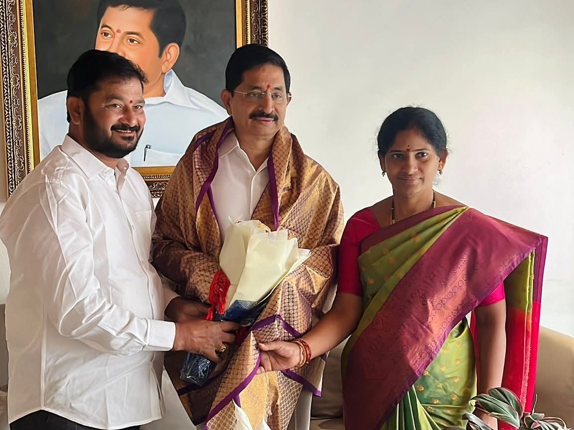 రాజ్యసభ సభ్యుడిని కలిసిన వైస్ ఛైర్మన్..