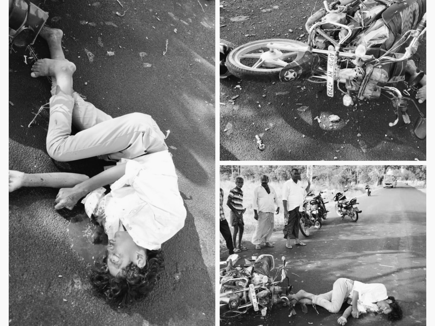 రోడ్డు ప్రమాదం.. యువకుడి పరిస్థితి విషమం