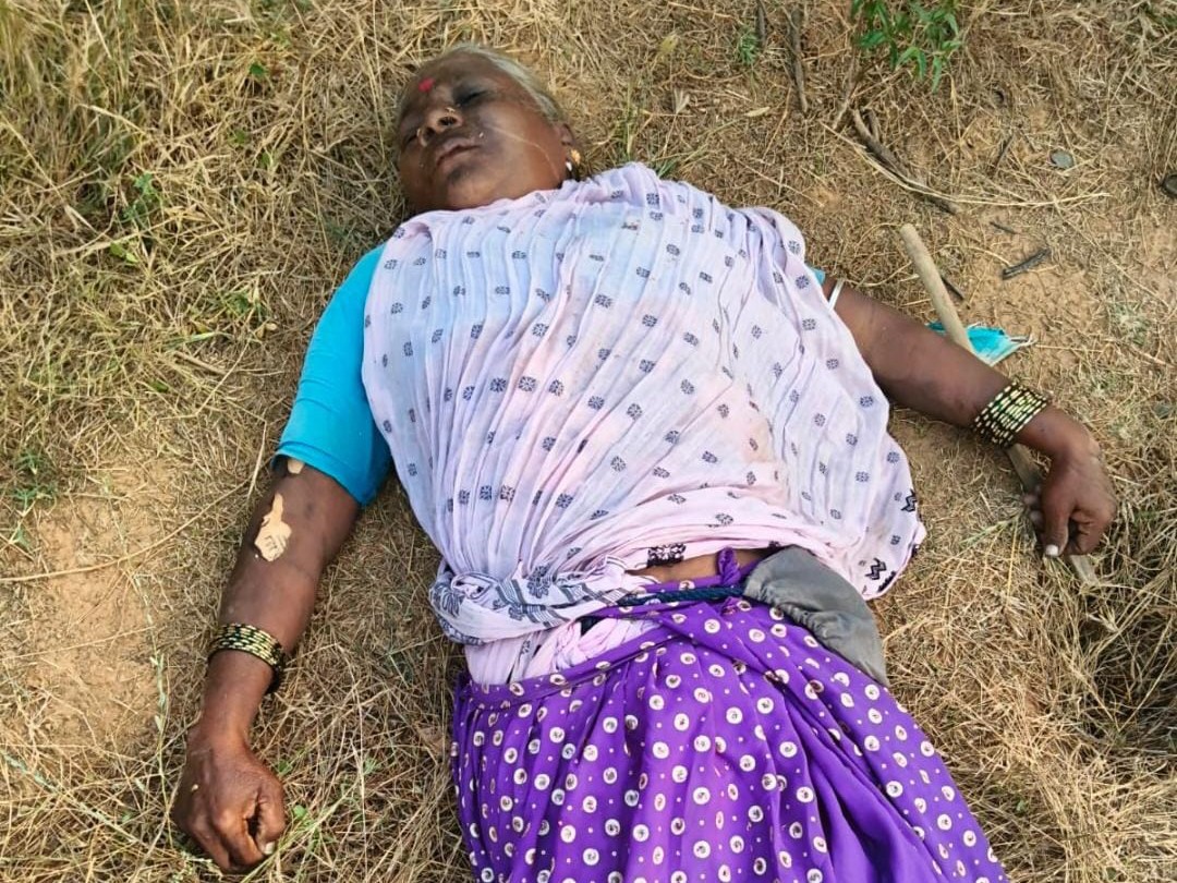 విద్యుత్ షాక్ తగిలి వృద్ధురాలు మృతి