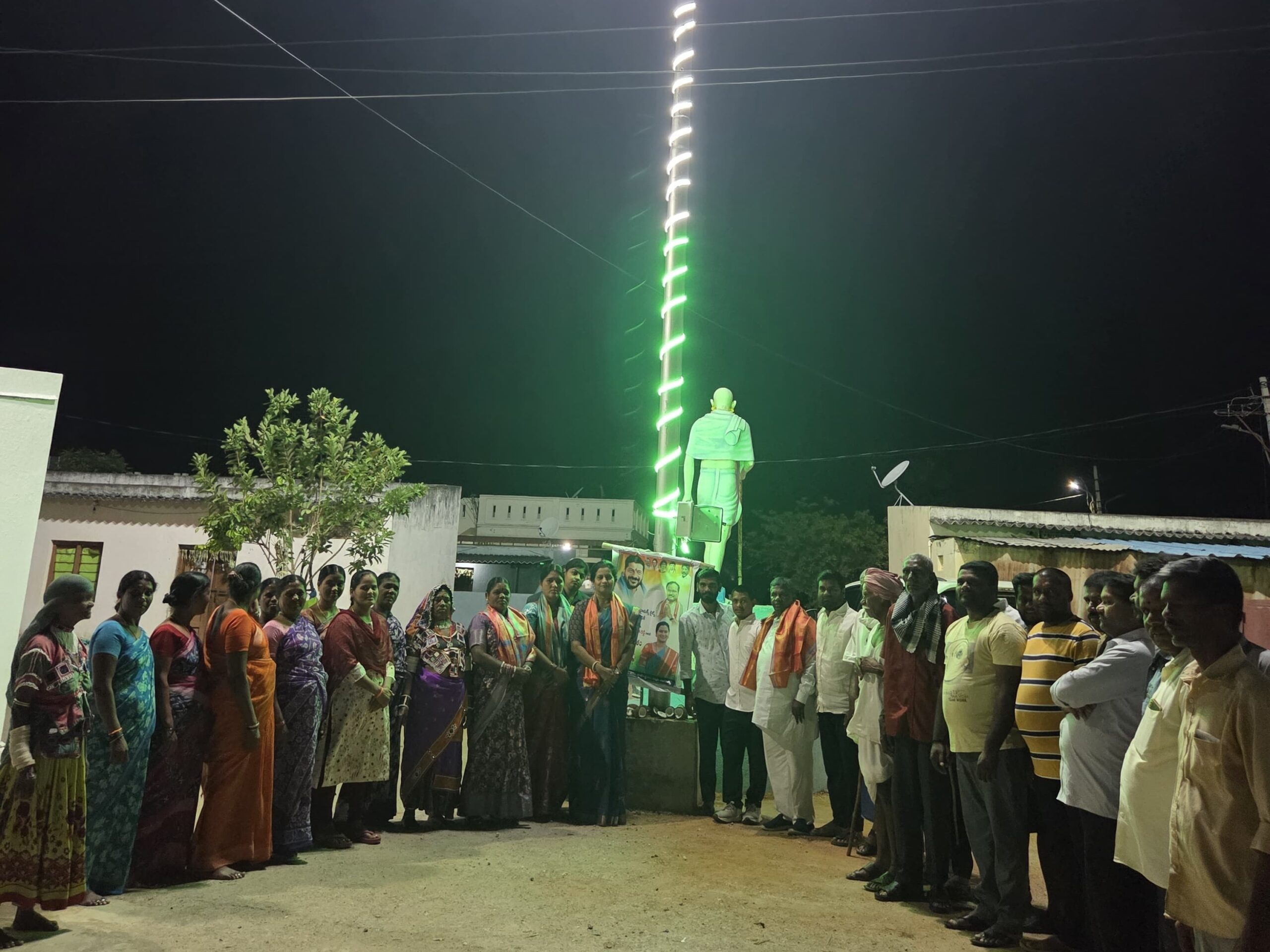 ఐమాస్ లైట్లు ప్రారంభించిన మాజీ జడ్పీ ఛైర్ పర్సన్