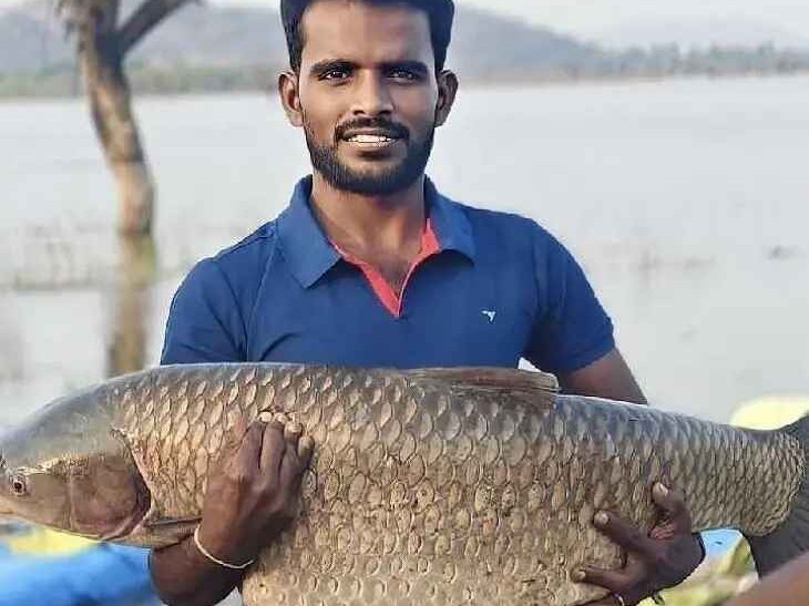 మత్స్యకారుల వలలో 25 KG చేప..!