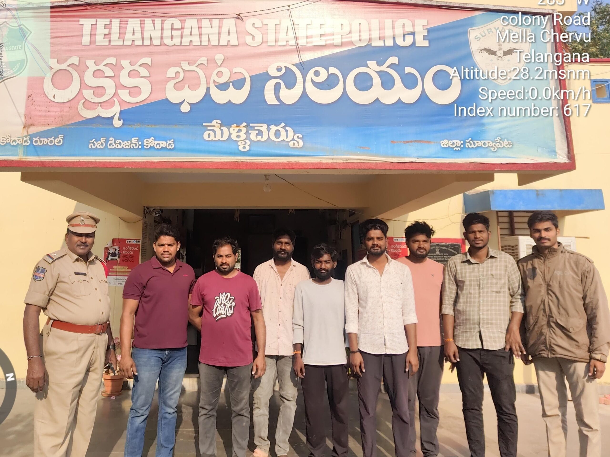 మేళ్లచెరువులో బీఆర్ఎస్వీ నేతలు అరెస్టు