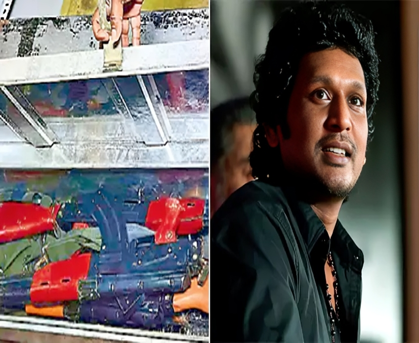 షూటింగ్ వాహనంలో AK-47లు.. అధికారులకు షాక్!