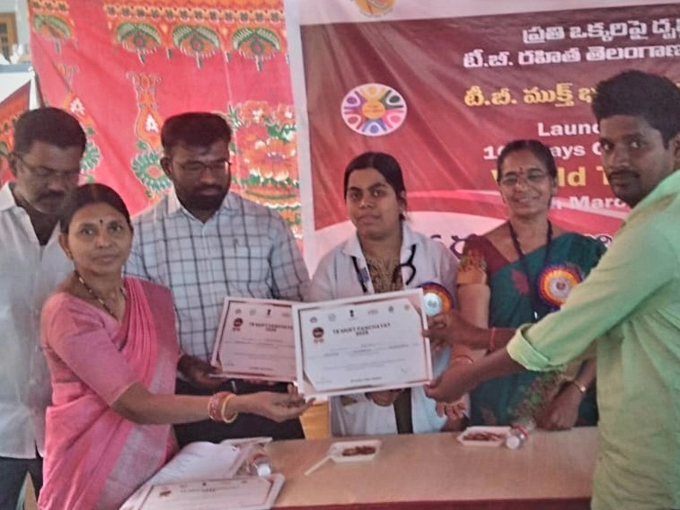 టీబీ రహిత గ్రామంగా కడ్పల్