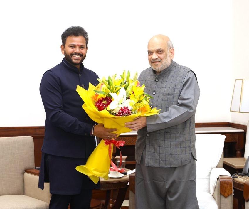 అమిత్ షాతో రామ్మోహన్ నాయుడు భేటీ