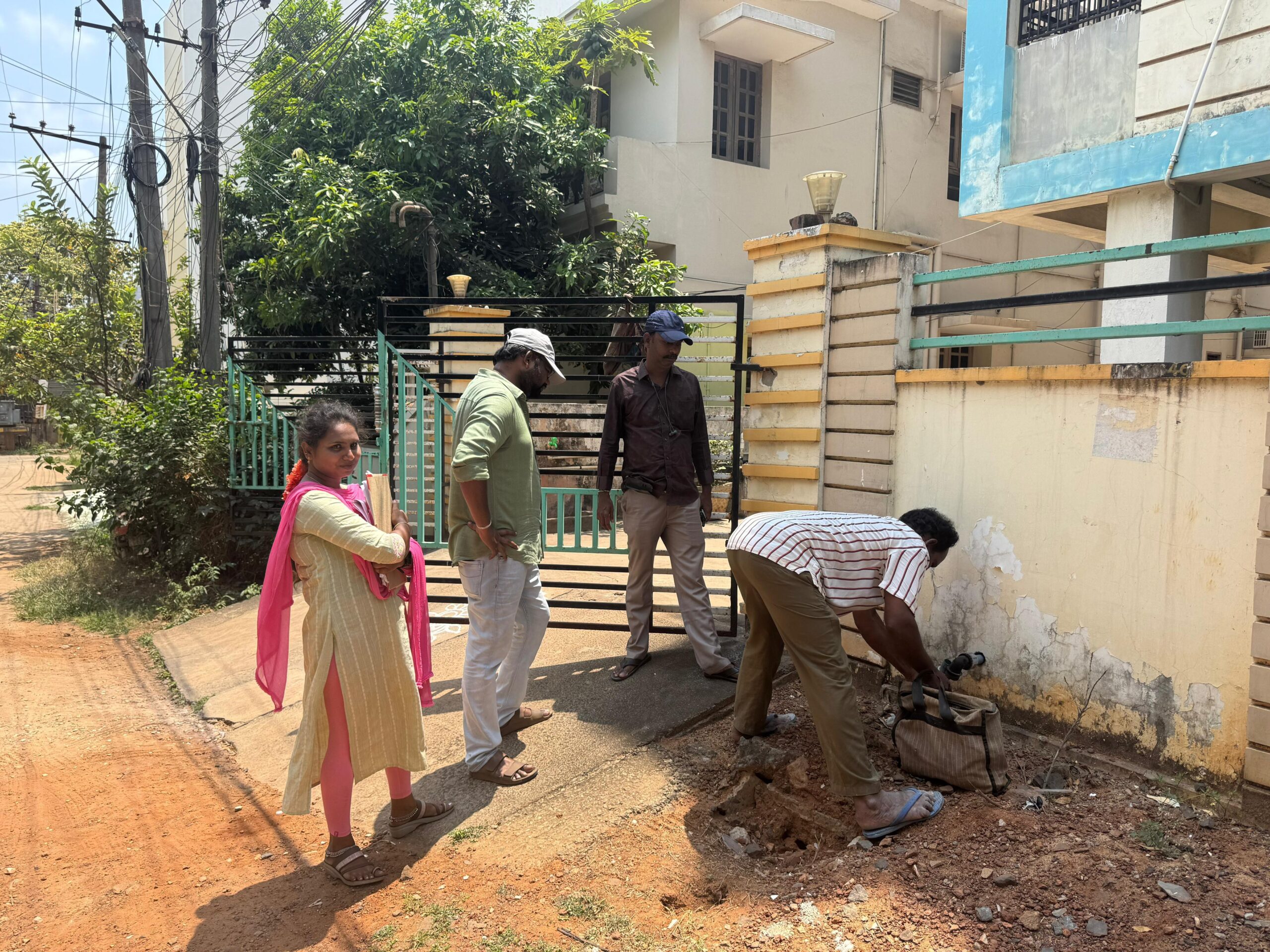 నెల్లూరులో తాగునీటి కుళాయిలు తొలగింపు