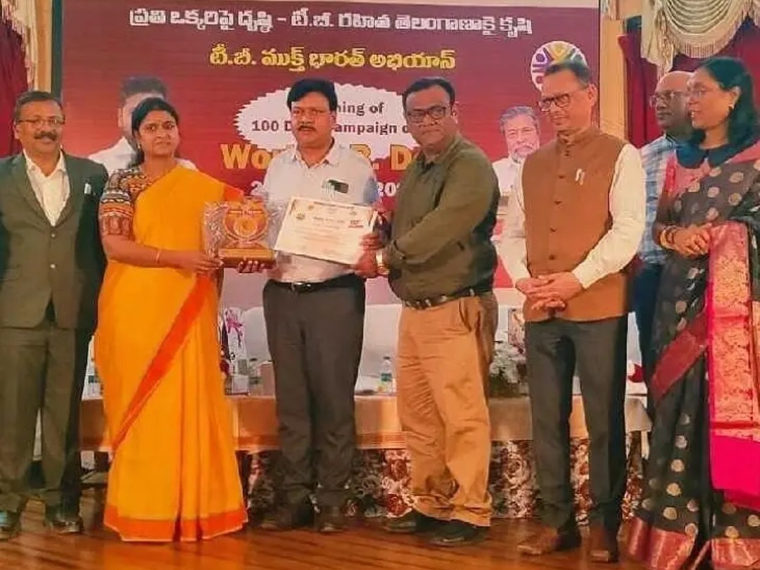 టీబీ నియంత్రణలో జిల్లాకు ప్రథమ స్థానం