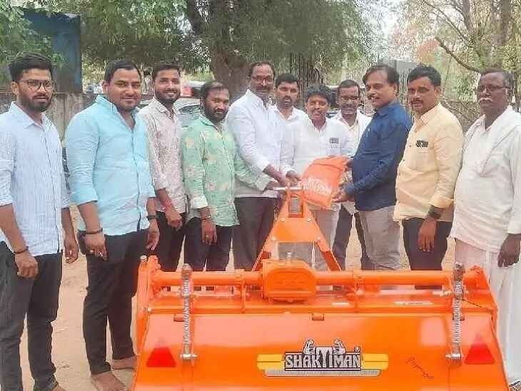 రాయితీపై వ్యవసాయ పనిముట్ల పంపిణీ