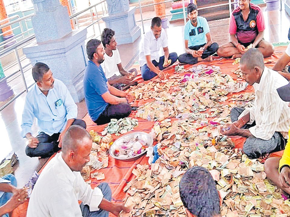 నేడు రేణుకా ఎల్లమ్మ ఆలయ హుండీ లెక్కింపు