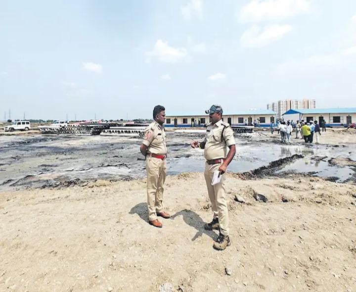 రాజధానిలో అగ్నిప్రమాదంపై ముమ్మర దర్యాప్తు