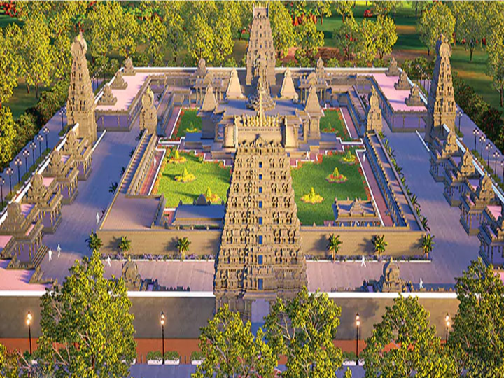 ఈనెల 28న ఆలయ నిర్మాణానికి శంకుస్థాపన చేయనున్న సీఎం