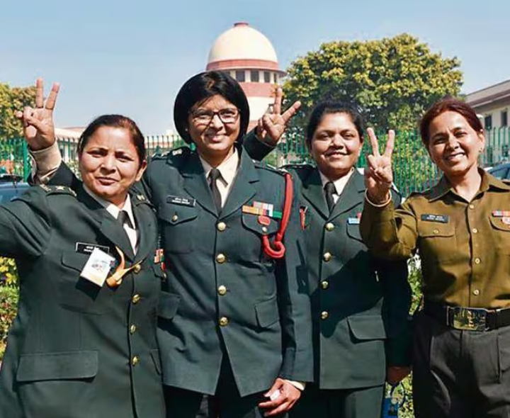 మహిళా సైనిక అధికారులకు భారీ ఊరట